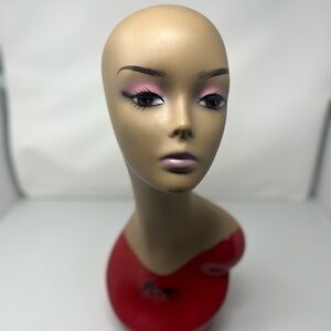 Versatile Mannequin Head: Ideal for Wig Styling and Makeup Practice!